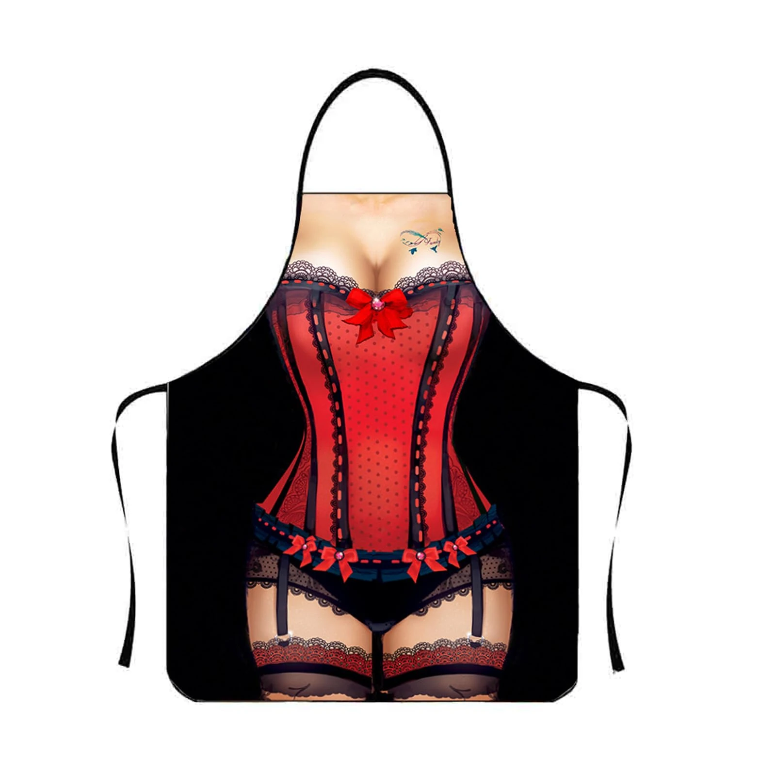 Cosysparks BBQ Apron Funny Aprons for Women Sexy Apron for Barbecue Party Festival Joke Present Novelty Gifts for Women