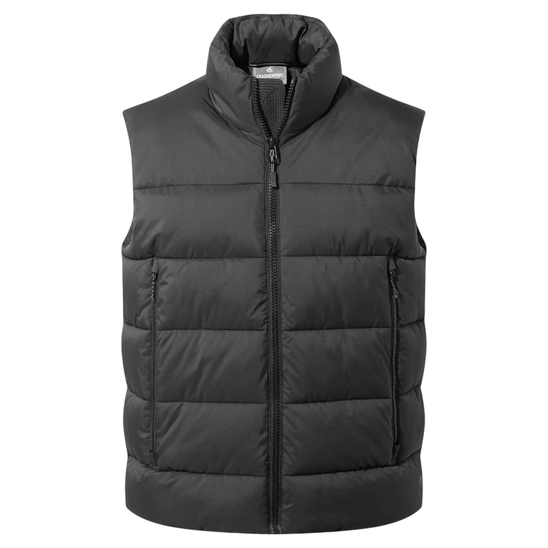 Craghoppers Men's Expert Winter Padded Vest Body Warmer, Water Repellent, Wind Resistant, Insulating, Anti Odour - Perfect for Outdoors, Walking, Hiking & Camping