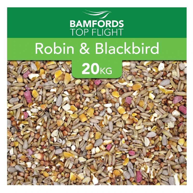Bamfords Robin & Blackbird Wild Bird Food Wheat Free 20kg