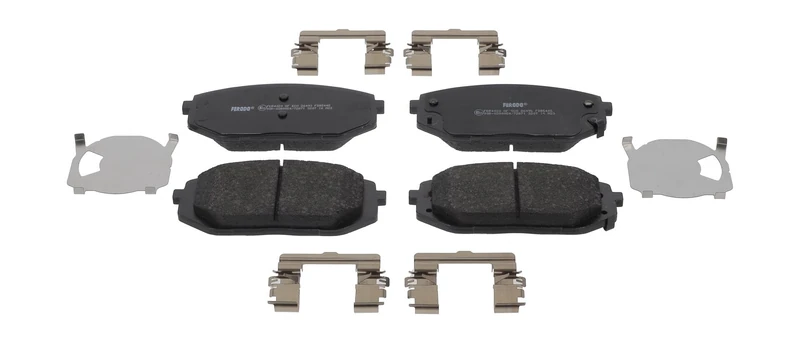 FERODO Brake Pads | FDB5445 | OE-Matching Quality | Eco-Friction Fuse+ Technology | Pack of 4