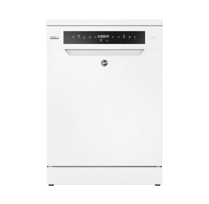 Hoover HF 6B4S1PW-80 H-DISH 700 16 Place Full Size Freestanding Dishwasher - White - B Rated