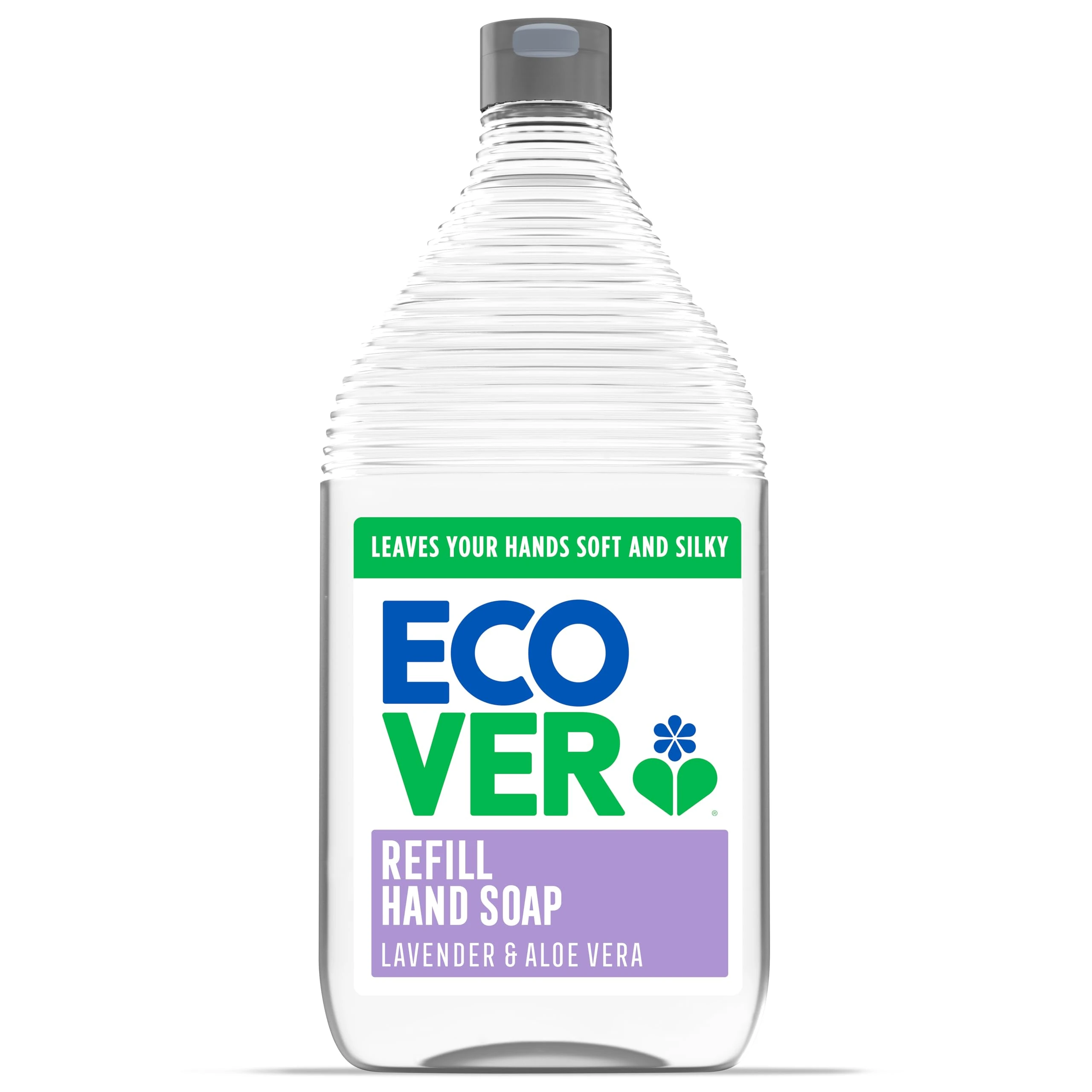 Ecover Hand Wash Refill, Hand Soap, Gentle Hand Cleansing, Fresh Lavender & Aloe Vera Scent, Pack of 1,1 x 950ml