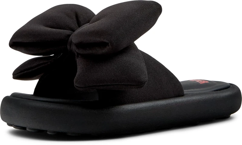 Camper Pelotas Flota Sandal K800624 Slide, Black 001, 7.5 UK