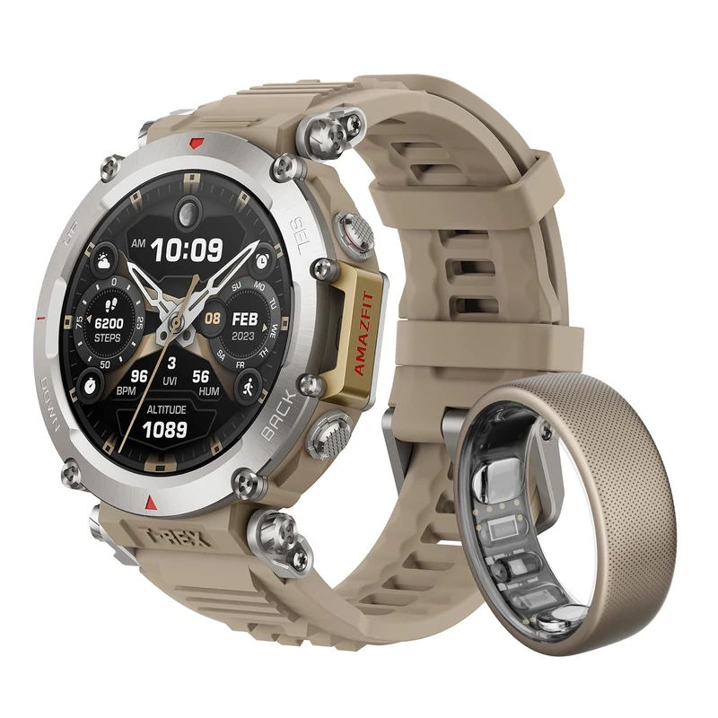 Amazfit Helio Ring + T-Rex Ultra