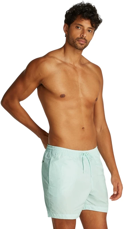Calvin Klein Men Medium Drawstring Boardshorts, Blue (Moonlight Jade), 6XL