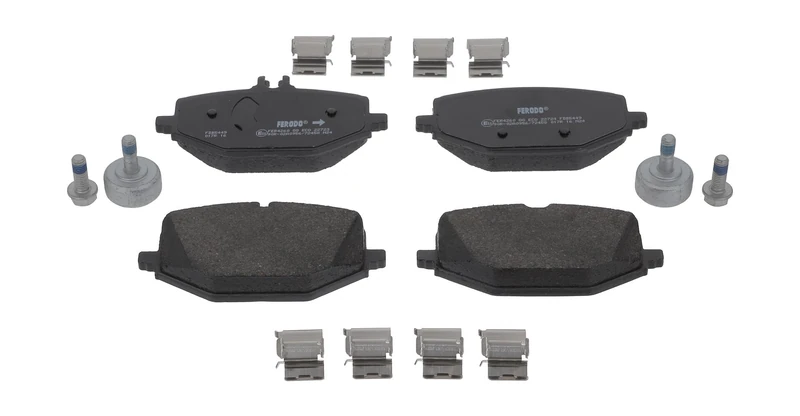 FERODO BRAKE PADS | FDB5449 | REAR | FOR MERCEDES-BENZ G-CLASS 2018- | OE-MATCHING QUALITY | ECO-FRICTION FUSE+ TECHNOLOGY