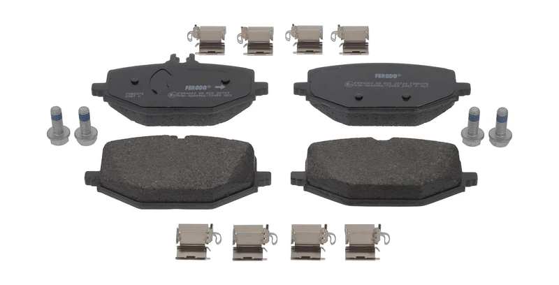 FERODO Brake Pads | FDB5375 | OE-Matching Quality | Eco-Friction Fuse+ Technology | Pack of 4