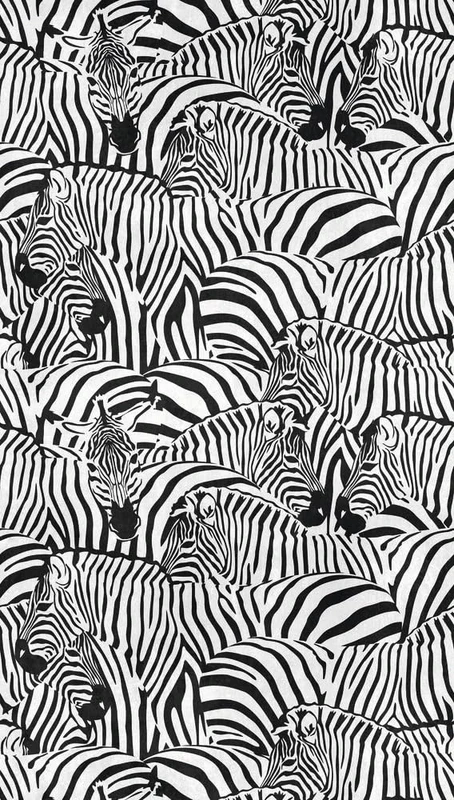 Livingwalls Photo Wallpaper Animal in Black, White Non-Woven Wallpaper 398731 with Motif on 1.59 m x 2.80 m - Made in Germany