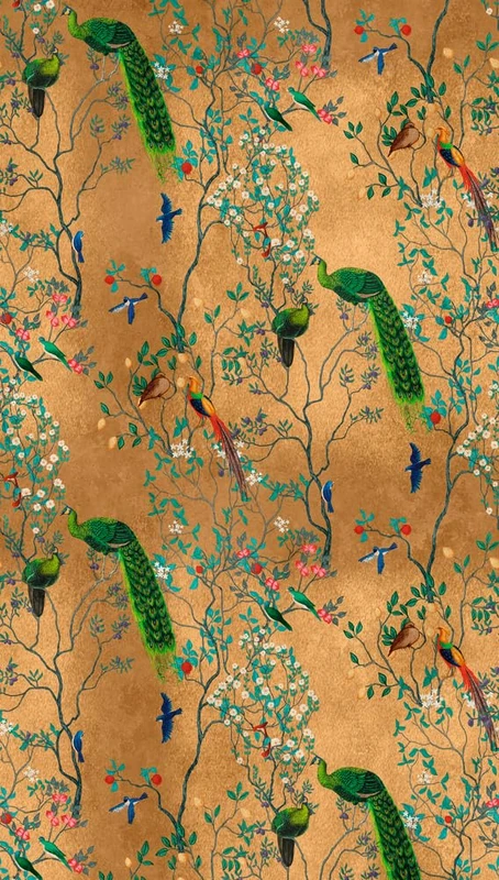 Livingwalls Photo Wallpaper Animal in Colourful, Brown, Green – High-Quality Non-Woven Wallpaper 398821 with Motif on 3.71 m x 2.80 m – Made in Germany