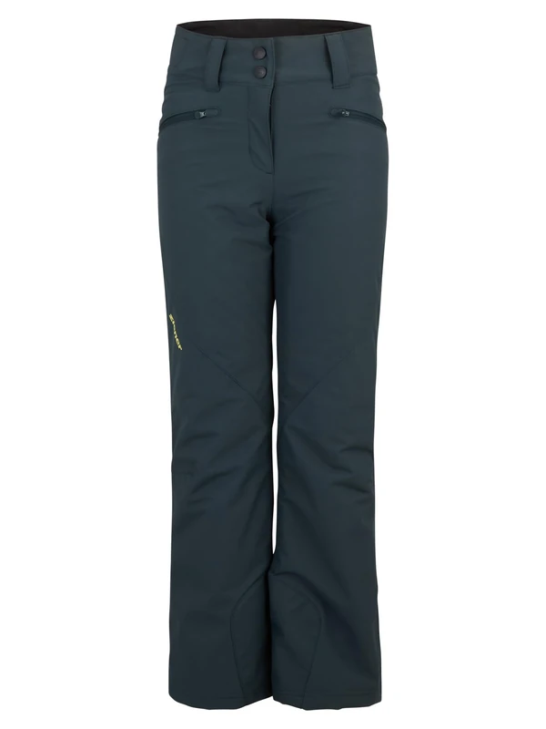 Ziener Children's Alin Ski Trousers, Snow Trousers, Breathable, Waterproof, PFC Free, Dark Jungle, 104