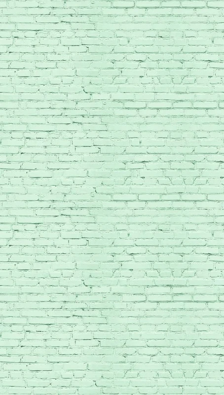 Livingwalls Photo Wallpaper Stone Wall in Turquoise, Green, Blue - High-Quality Non-Woven Wallpaper 398281 with Motif on 3.71 m x 2.80 m - Made in Germany