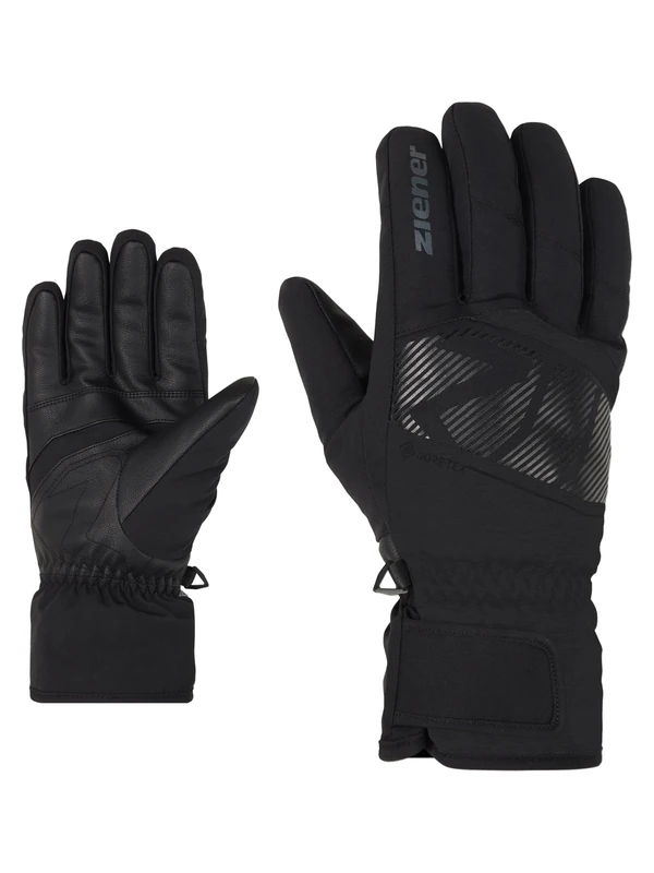Ziener Adult Galibo Ski Gloves/Winter Sports Gore-Tex Warm Breathable Black 8