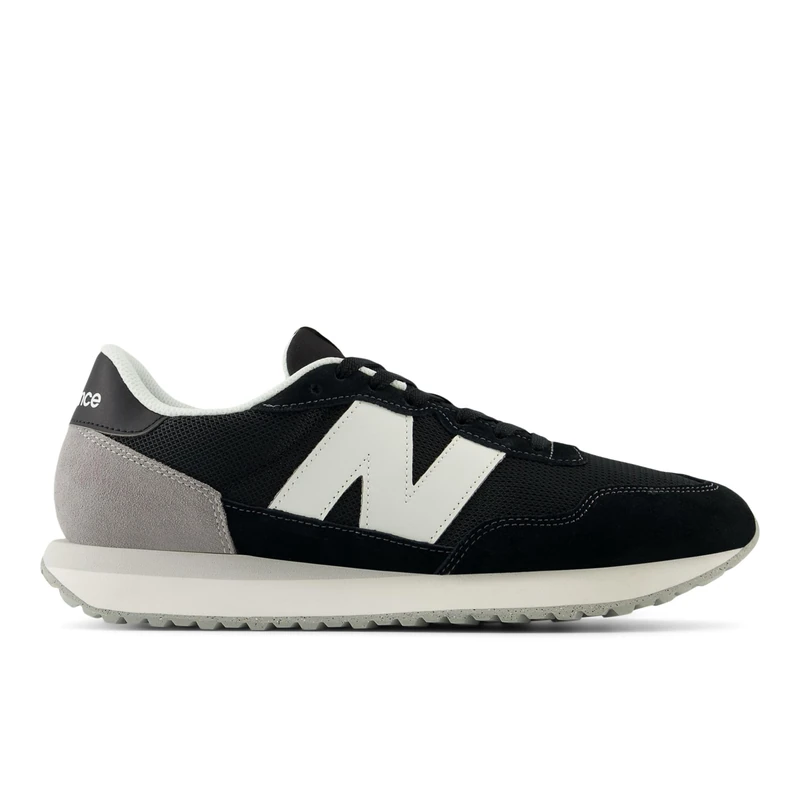New Balance Men's 237 Sneaker, Black, 10 UK
