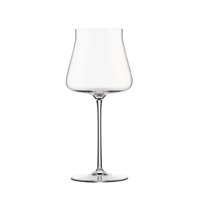Alessi Eugenia NF09/0 - Designer Red Wine Glass, Minimalist Aesthetic, in Crystal Glass, 56 cl