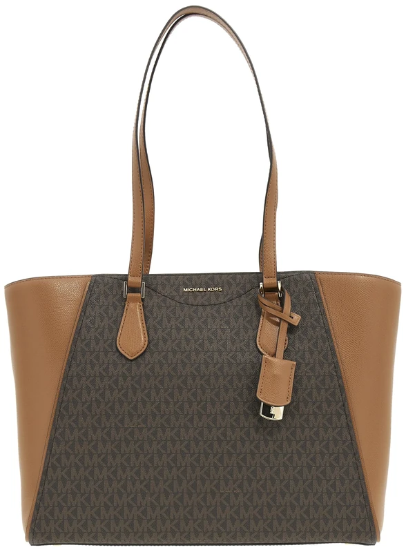 Michael Kors 30F4GTBT7B-252 LG MF TZ TOTE Female BRN/ACORN Size One Size