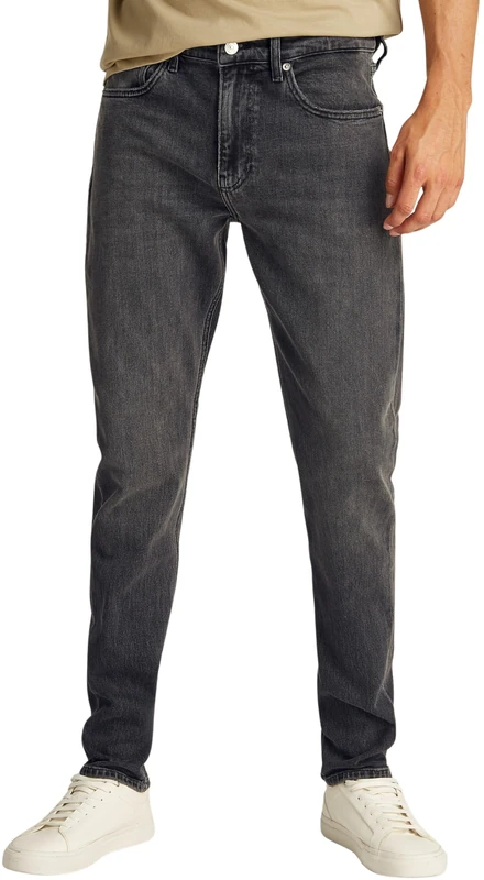 Calvin Klein CK Jeans Men's Slim Taper J30J327149, Denim (Denim Black), 33W / 34L