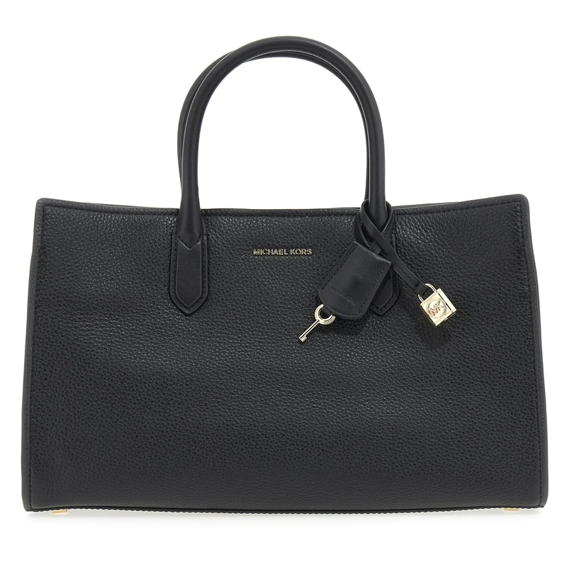 Michael Kors 30F4GETS2L-001 MD EW SATCHEL Female BLACK Size One Size