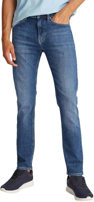 Calvin Klein Men’s Skinny Jeans with Stretch, Blue (Denim Medium), 34W/32L