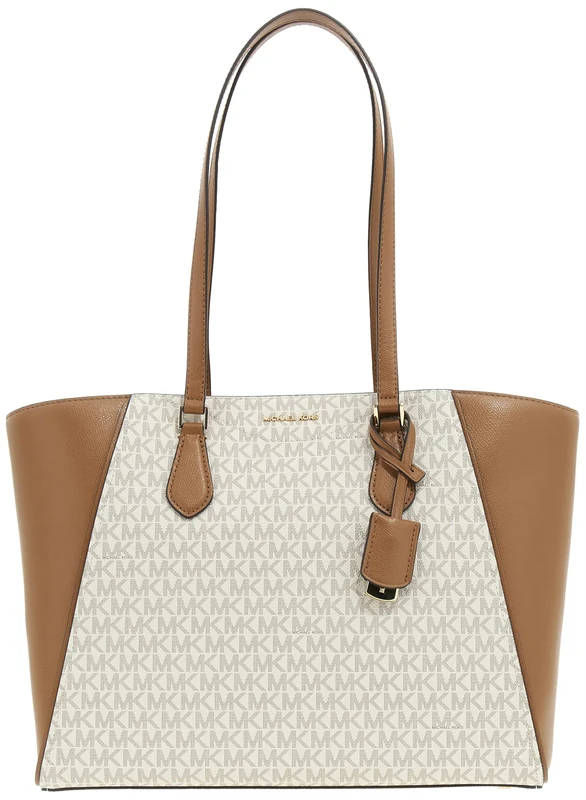 Michael Kors 30F4GTBT7B-149 LG MF TZ TOTE Female VANILLA/ACRN Size One Size