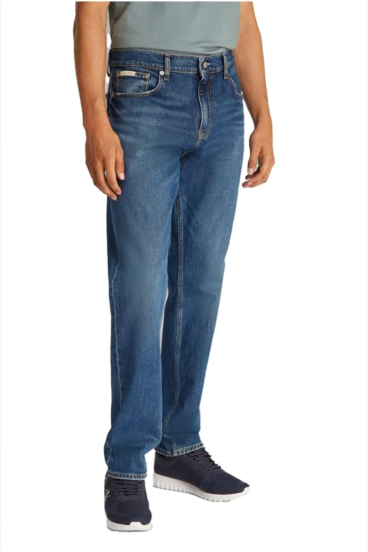 Calvin Klein CK Jeans Men's Slim Straight J30J327166, Denim (Denim Medium), 38W / 32L