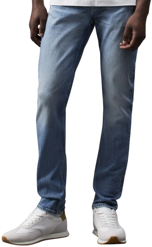 Calvin Klein Men’s Slim Tapered Fit Jeans, Blue (Denim Medium), 32W/36L
