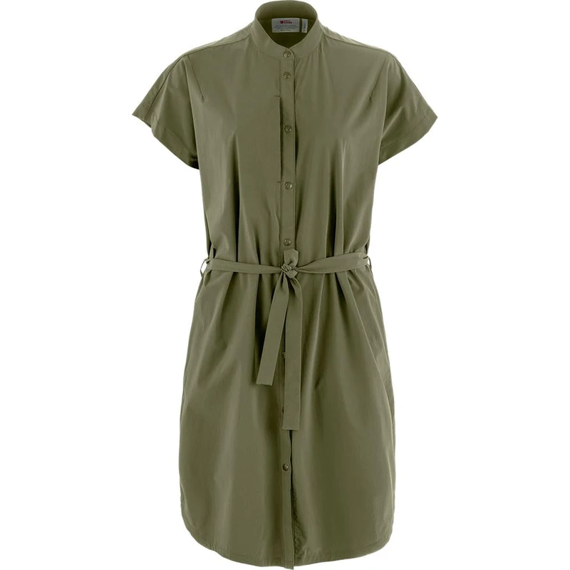 FJALLRAVEN Women's Abisko Fjäll Dress W, Green, XS