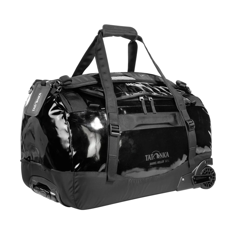 Tatonka Barrel Roller 60 L Trolley with Backpack Function, Lockable Zip and Telescopic Handle
