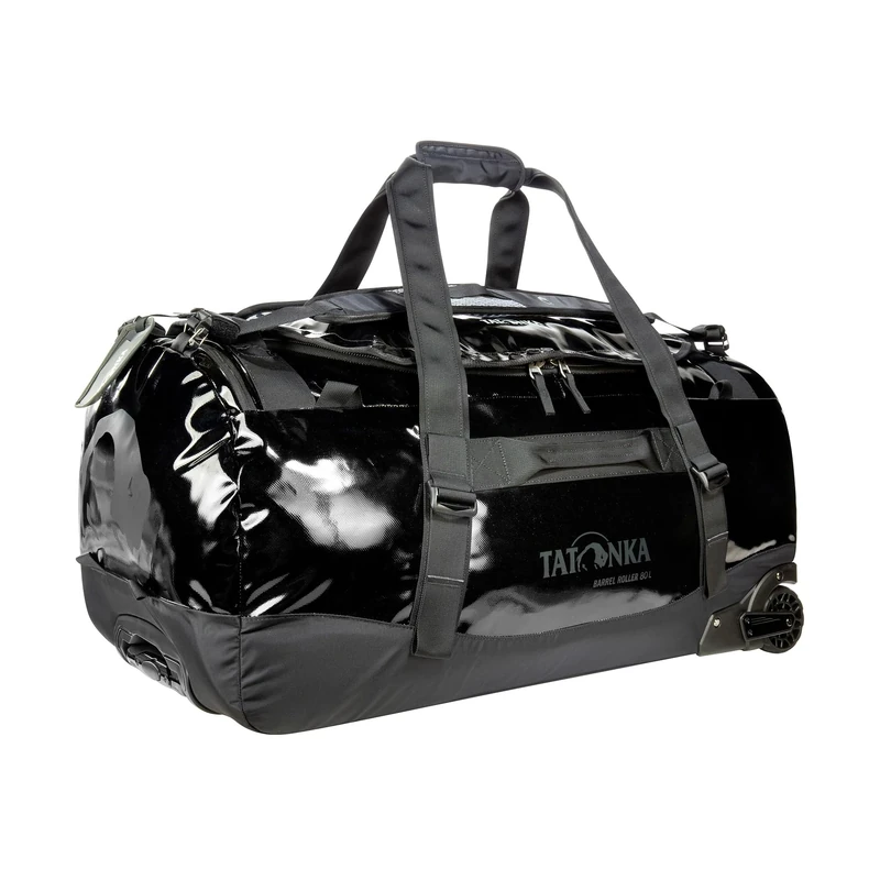 Tatonka Barrel Roller Trolley with Backpack Function, Lockable Zip and Telescopic Handle