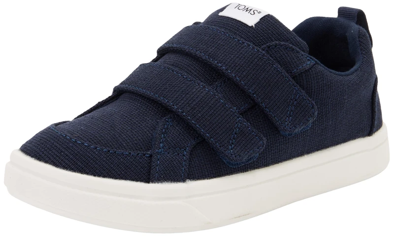 TOMS Kids Sneakers - Stylish & Comfortable with Hook & Loop Straps, Support Mental Health, Durable TPR Outsole