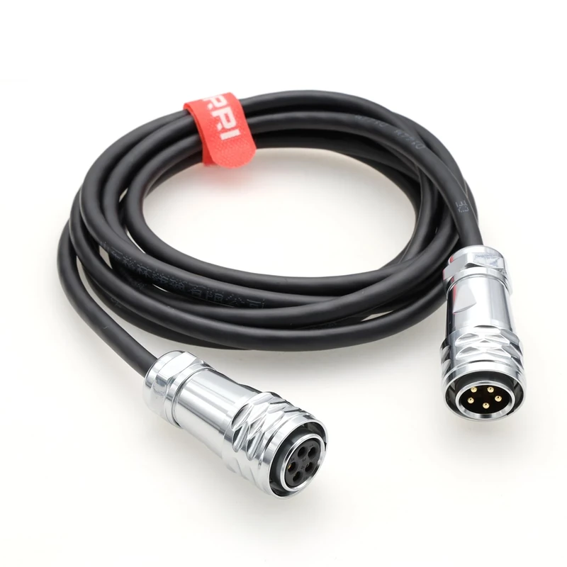 DRRI Aputure LS 600d Pro / 600x Pro / 600ds 5-Pin Male to Female Extension Head Cable