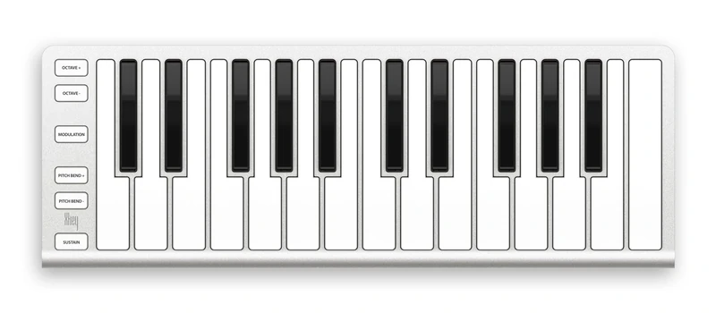 ESI Xkey 25 | Ultra-Thin 25-key USB MIDI Controller Keyboard