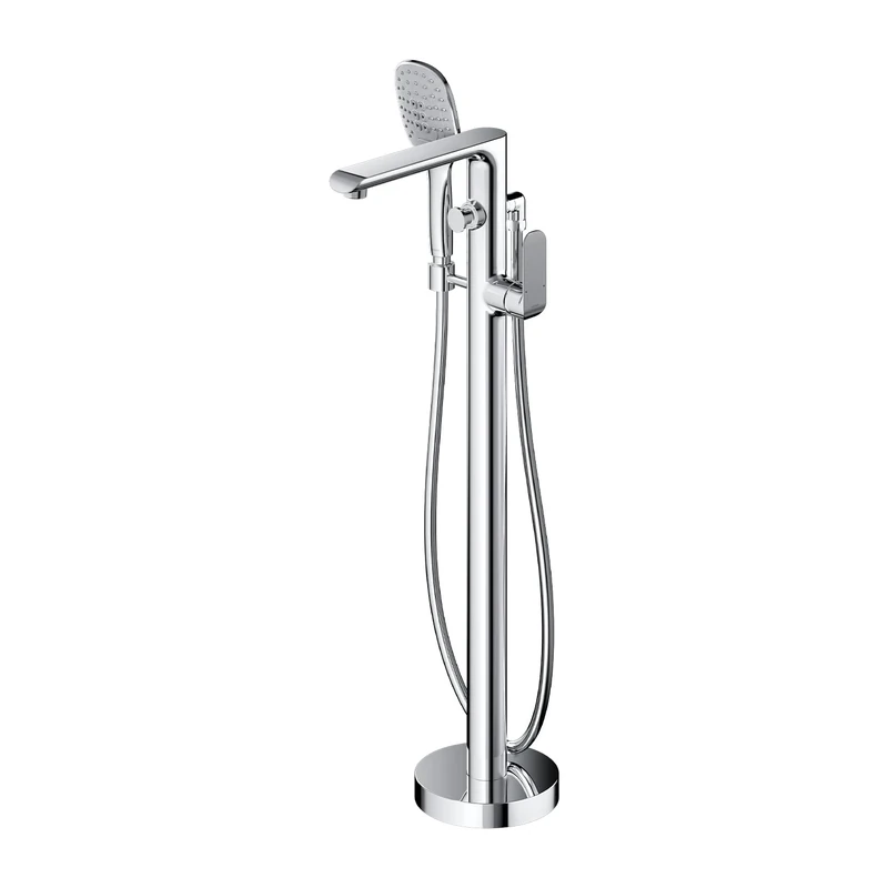 Omnires SC2333XCR, Freestanding Bathtub Faucet Sacramento, Chrome