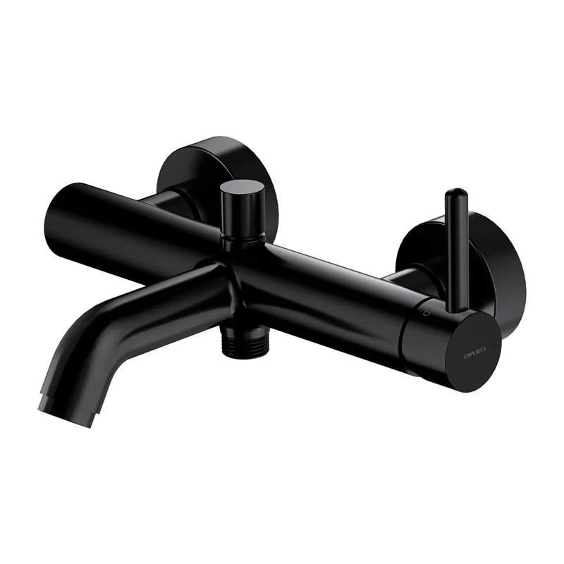 Omnires Y1230BL, Bathtub Faucet Y, Black mat