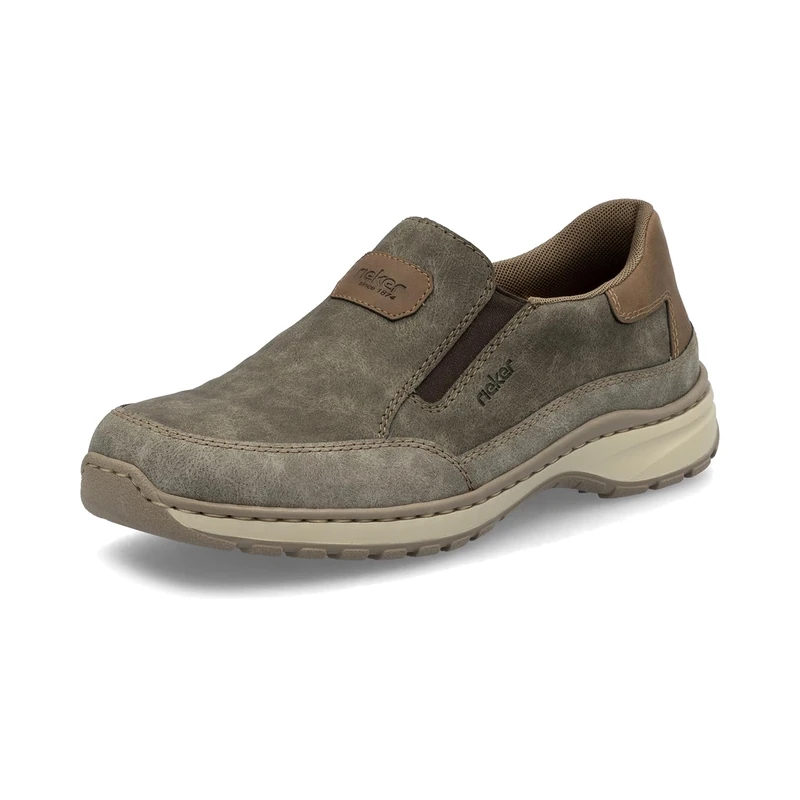 Rieker Men's Orthopaedic Slippers in Brown, Brown 25, 9 UK