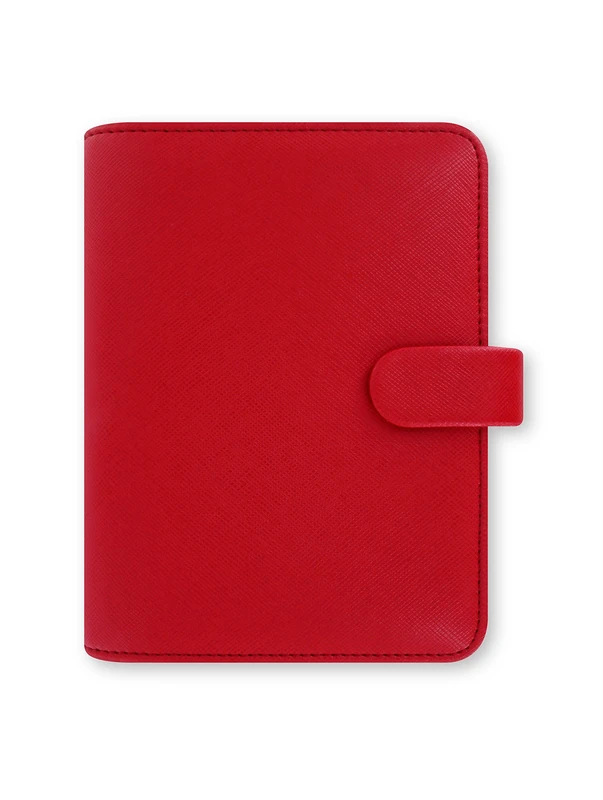 Filofax Pocket Saffiano organiser - Poppy