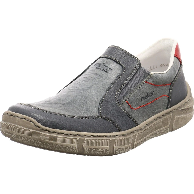 Rieker Men's Slipper, Blue, 10.5 UK