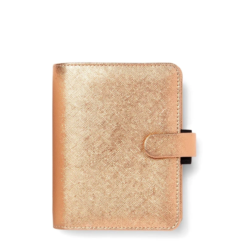 Filofax Pocket Saffiano organiser - Rose Gold