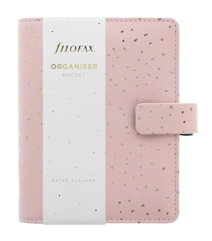 Filofax Pocket Confetti organiser - rose quartz