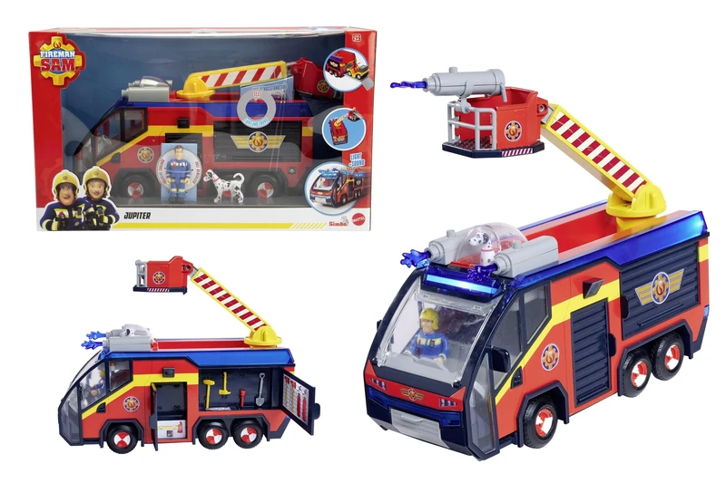 Simba FIREMAN SAM JUPITER DELUXE playset for kids