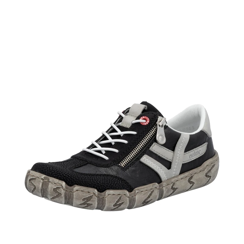 Rieker Women's L0363 Slippers, Black, 3.5 UK