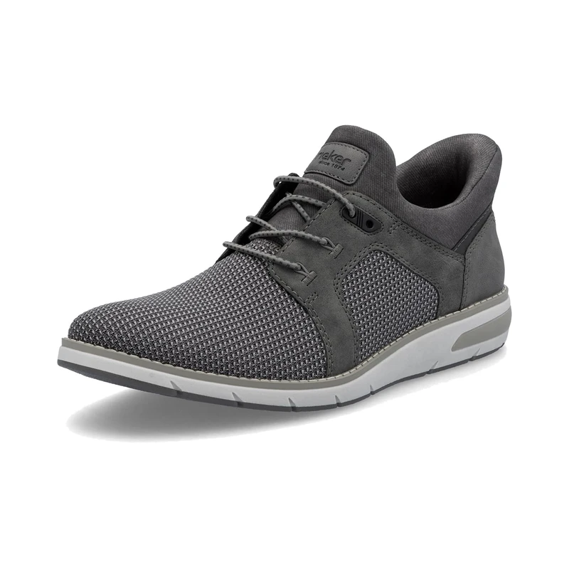 Rieker Men's 11358 Slippers, Grey 16, 9.5 UK