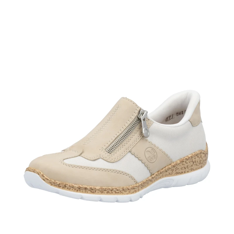 Rieker Women's N42g5 Slippers, Beige, 8 UK