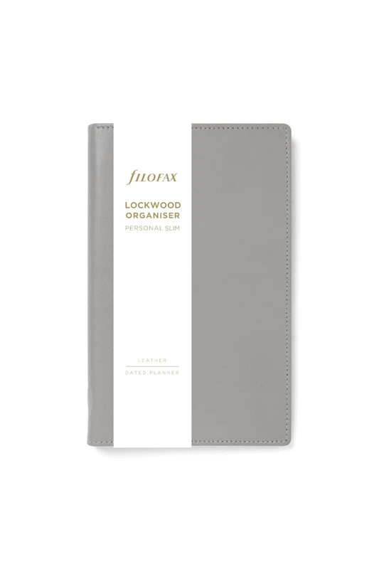 Filofax Personal Slim Lockwood Organiser - Concrete