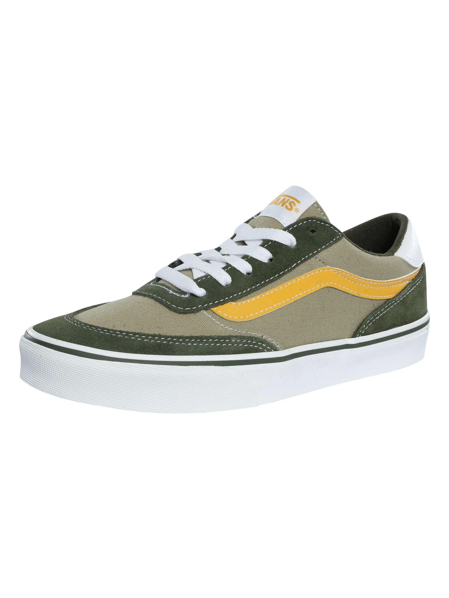 Vans Brooklyn Ls, Sneaker Men's, Color Block Grape Leaf, 5.5 UK