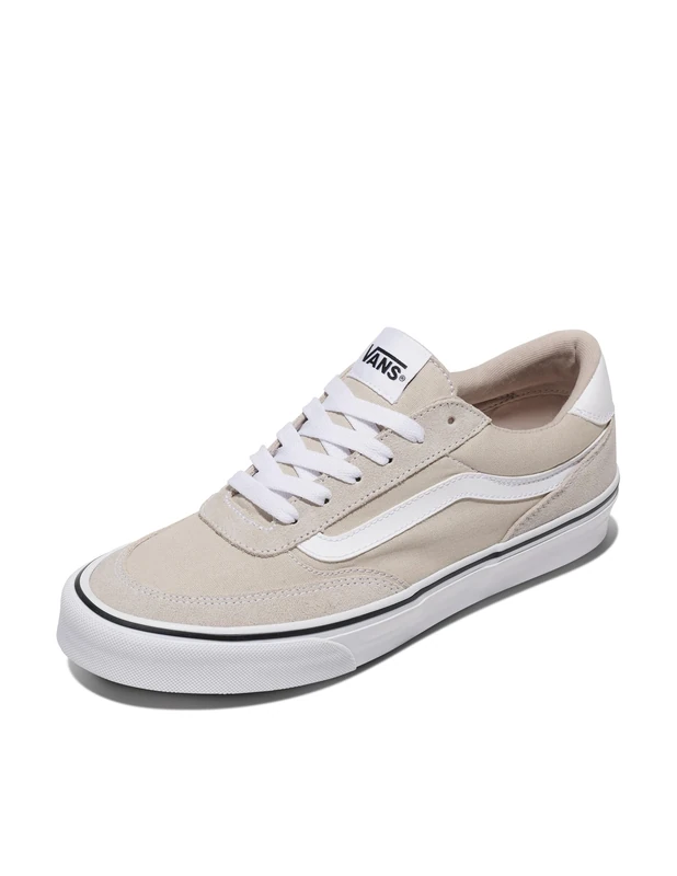 Vans Men's Brooklyn LS Sneakers - Suede and Silver Lining