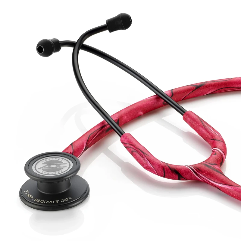 ADC Adscope 608, Stethoscope, Midnight Rose & Black, Limited Edition