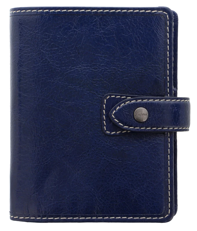Filofax Pocket Malden Organiser - Navy