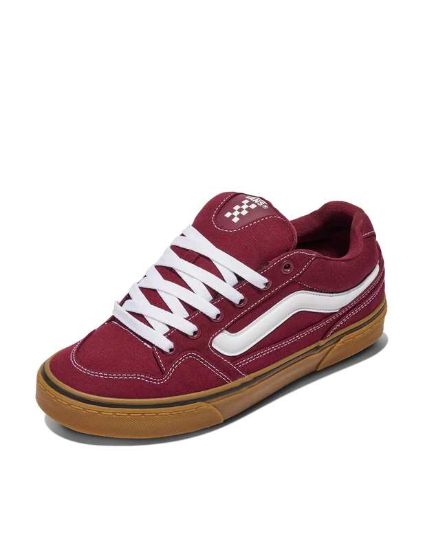 Vans Men's Caldrone Sneaker, Canvas Gum Port Royale, 9 UK