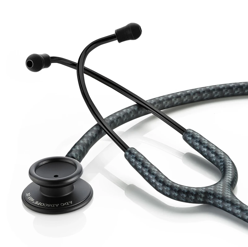 ADC Adscope 603, Stethoscope, Carbon Fiber & Black, Limited Edition