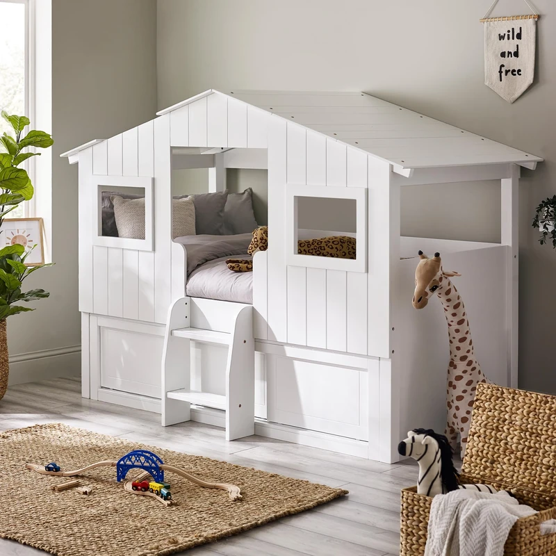 Julian Bowen Acorn Treehouse Midsleeper and Storage Unit - Image 1